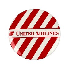 United Airlines Pinback Button 2 1/4” Vintage