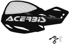 Acerbis Vented Uniko Hand Guards Handlebar Motorcycle Dirt Bike Handguards Black