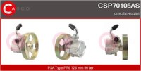 Casco Servopumpe Hydraulisch FüR Peugeot Partner Combispace 207 CitroëN
