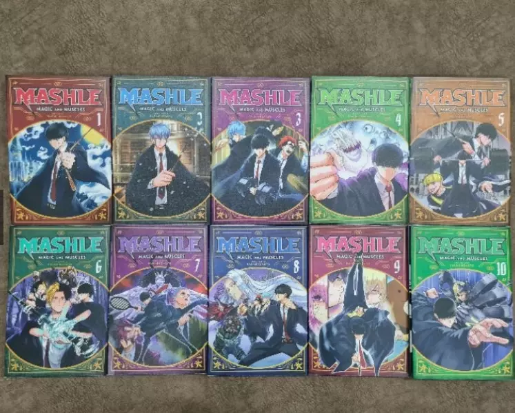 Mashle Magic And Muscles volume 1-10 English version comic book new