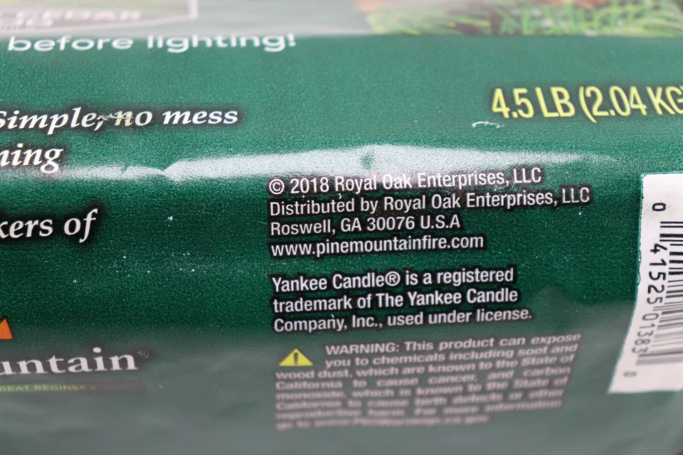 Yankee Candle Bálsamo Cedro Leña de Fuego Perfumada Chimenea Quema Madera Leña de Fuego Foto 4 de 4