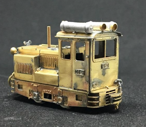 HOn30/HOe Kito Senzu DB 4.8-Ton Diesel Locomotive Kit H0e Industrial Engine 009 - Picture 4 of 12
