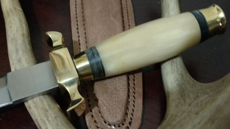 CEREMONIAL RD. CUCHILLO DAGA TRASERO CON ESTUCHE FUNDA CUCHILLO BOTA CAZA MEDIEVAL!!! Foto 4 de 4