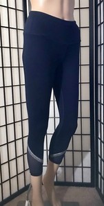 silver capri leggings