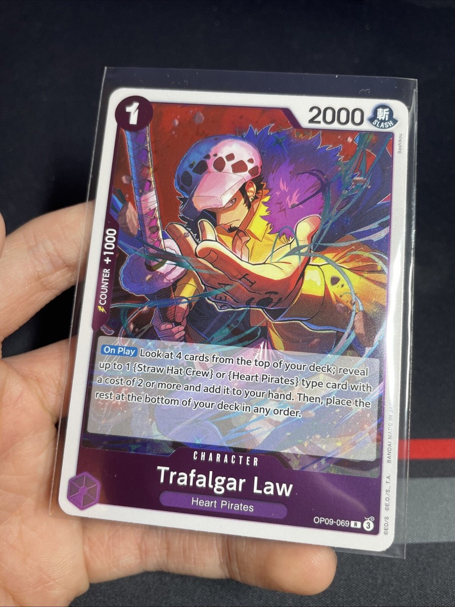 One Piece Trading Card Game: ENGLISH - Trafalgar Law OP09-069 R