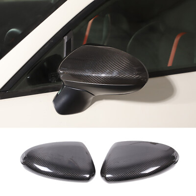 For 2022-2023 Subaru BRZ Toyota Gr 86 Real Carbon Fiber Side Mirror Cover Cap US