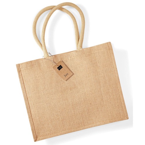 Classic Jute Shopper Bag Hessian Burlap Reusable Woven Tote Shopping Carrier - Picture 10 of 57