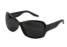 Armani Exchange Womans Sunglasses AX066/S Gray Plastic Fames with Logo - No Case