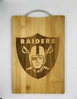 Raiders laser engraved bamboo high quality cuttingboard pop Christmas gift
