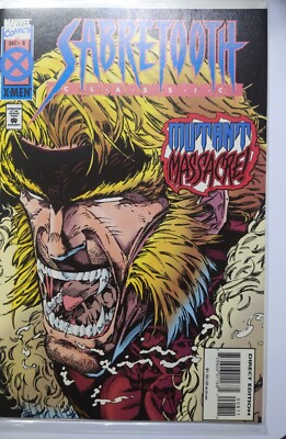 Sabretooth Classic Marvel Comics Dec 1994 # 8 Mutant Massacre | eBay