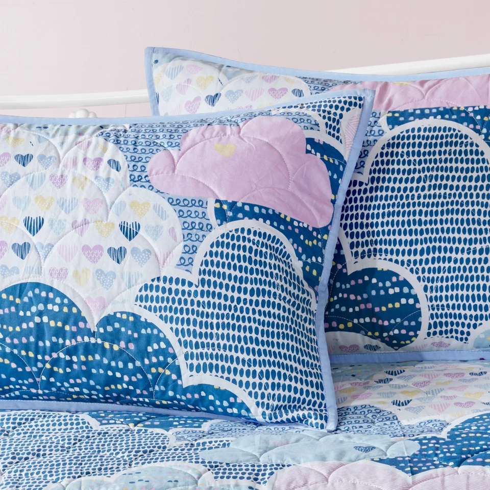 Intelligent Design Kids Cloud 6 Piece Cotton Reversible Daybed Set - Image 4 of 4