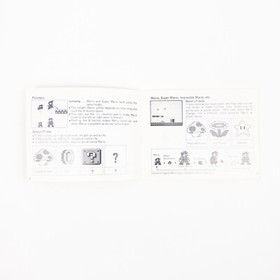 Original Duck Hunt Super Mario Bros. Instruction Booklet Manual NES Nintendo