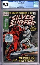Silver Surfer #16 CGC 9.2 NM- quasi nuovo MEPHISTO Marvel comics 4365525018