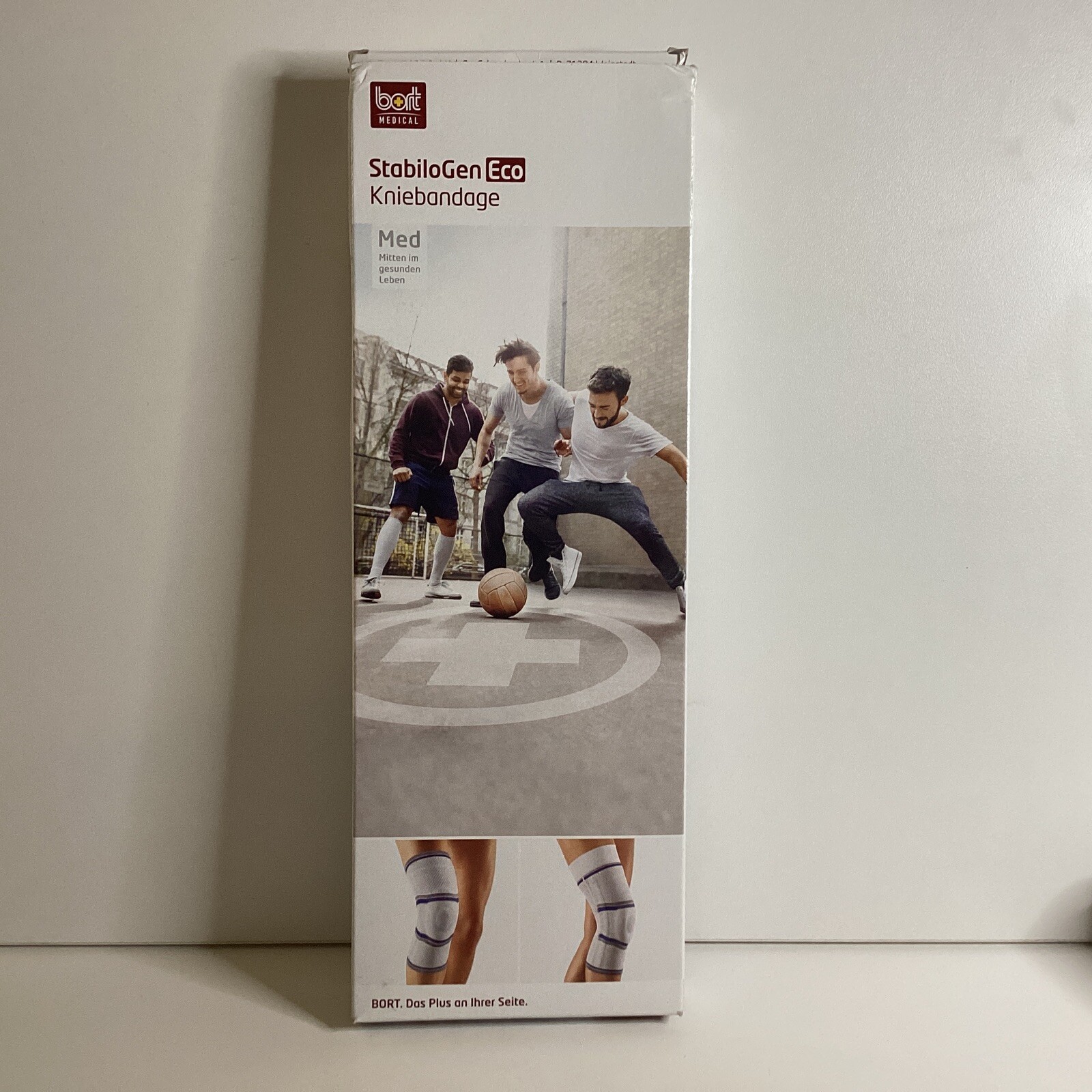 A025 Kniebandage Bort StabiloGen Eco mit Haftband 6+