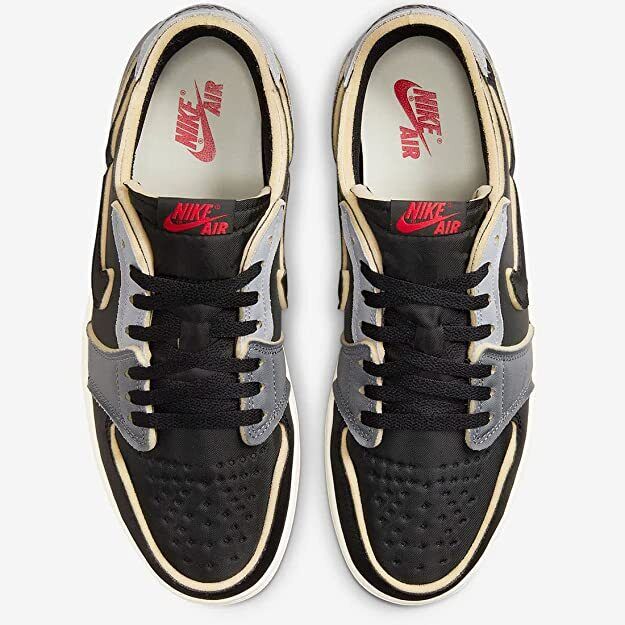 Nike Air Jordan 1 Low OG EX Black and Smoke Grey sneaker Nike Air Jordan 1 Low OG EX Black and Smoke Grey sneaker