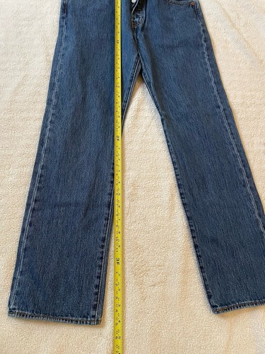 Levi's Men's 501 Original Fit Jean 100% Cotton Button Fly 2008 31x30 - Picture 11 of 24