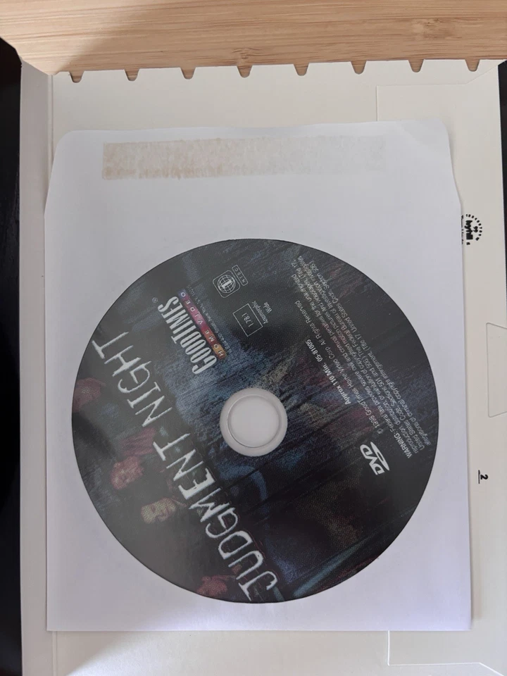 Judgment Night DVD 1993 (limitierte Papp-Slipsleeve-Sonderedition) - Bild 2 von 3