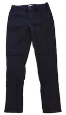 Levis Women's 711 Skinny Straight Leg High-Rise Jeans Sz 28 Black Stretch 27x27