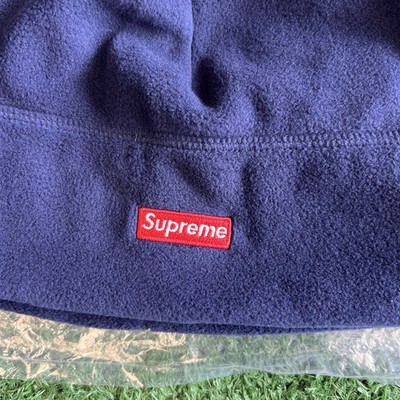 New Supreme Polartec Sport Beanie Navy Blue FW25 One Size Fit All