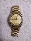 Vintage SEIKO 5 Automatic Gold Watch 7009-3040F For Parts Or Repair
