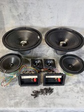 Used DCM KX-12 Loudspeakers Box Not Included Replacement Speakers & Wiring