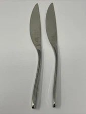 J A Henckels Villa Bella Stainless Dinner Knives Solid Knife 9-1/8” Set Of 2