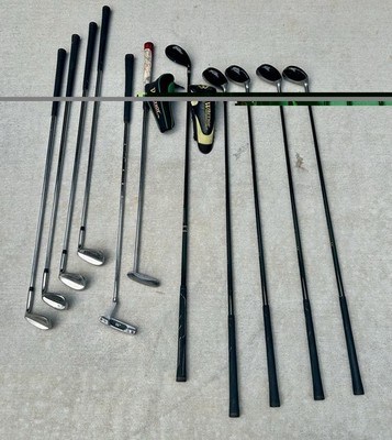 12 Clubs Warrior Custom Golf TCP Technology Steel & Graphite Shafts