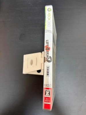 Left 4 Dead 2 L4d2 Platinum version CIB Import Japan Xbox 360