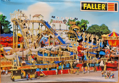 Faller 430 HO Pirate Island Wildwater Motorized Kit