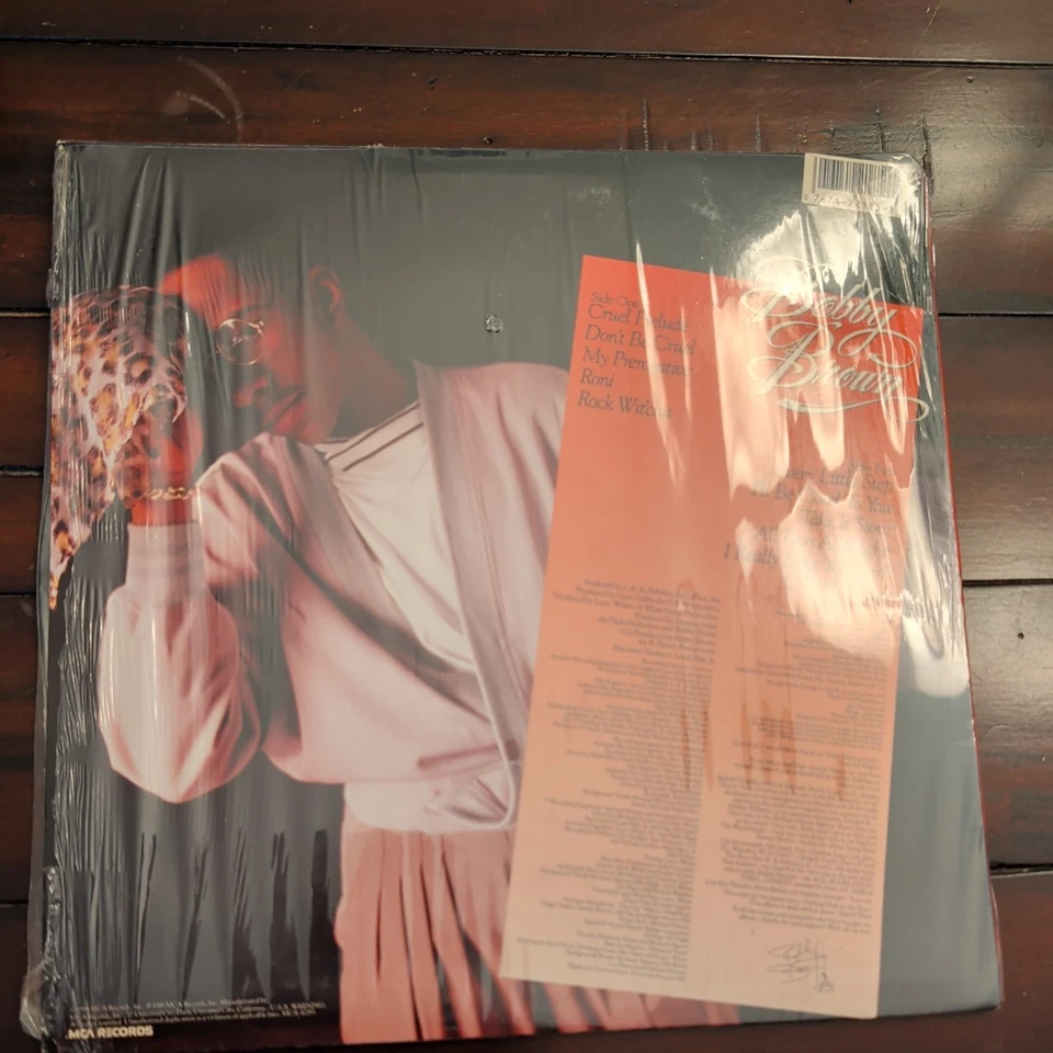 BOBBY BROWN - DON'T BE CRUEL LP VINYL Original MCA RECORDS 1988  HYPE LABEL - Imagem 2 de 4