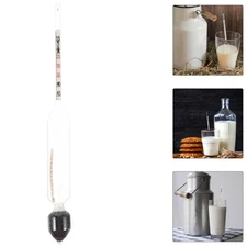 4 Pcs Dairy Density Meter Convenient Hydrometer Lab Testing Instrument