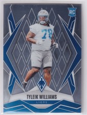 2025 Panini Phoenix Panini Phoenix Tyleik Williams RC Detroit Lions #230
