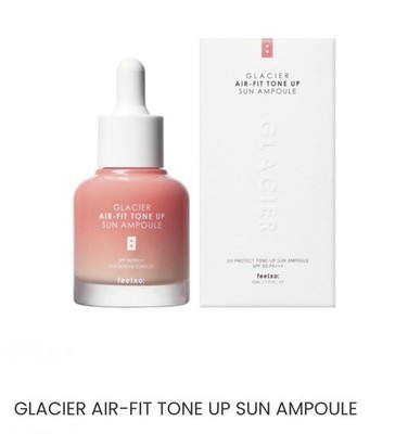 Feelxo Glacier Air-Fit Tone Up Sun Ampoule SPF50+/PA+++ 30ML