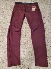 Nike Men's L Lunar Ray Bugundy Winterized Running Tights Pants FB8599-652 NWT