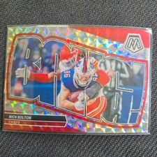 2024 Panini Mosaic - Nick Bolton #10 BANG! Silver Mosaic