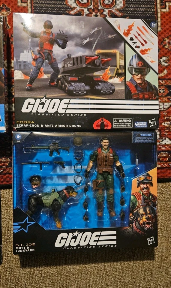G.I. Joe Classified Lot New  Raptor Snake Eyes Scrap Iron Baroness Firefly Etc - Image 2 of 4