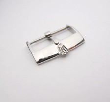 20mm STRAP BUCKLE ROLEX SWISS SILVER TONE WATCH PART