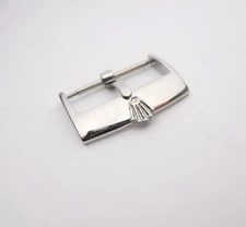 20mm STRAP BUCKLE ROLEX SWISS SILVER TONE WATCH PART