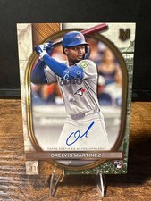 2025 Topps Museum Collection Orelvis Martinez Auto /149 Blue Jays #AA-OM