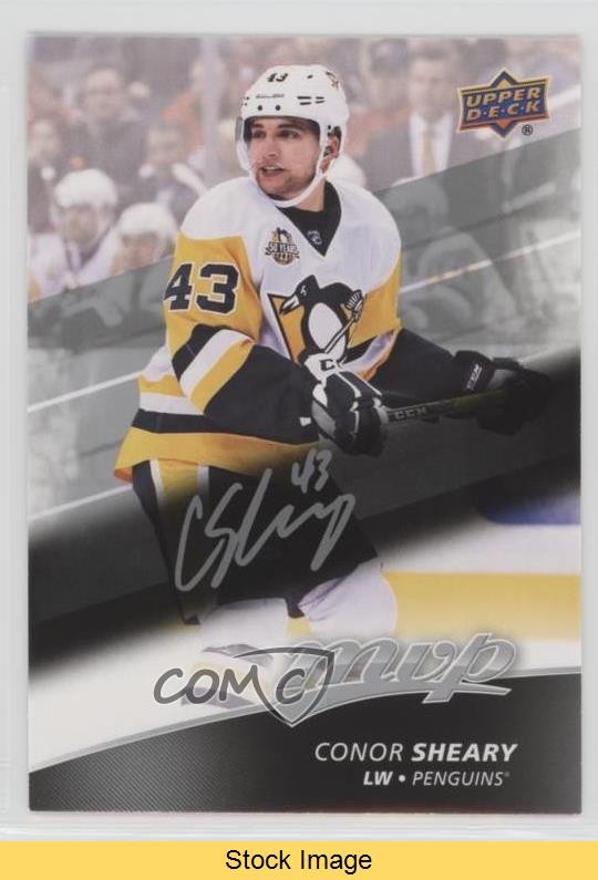 2017-18 Upper Deck MVP Silver Script Conor Sheary #162 READ 1hh