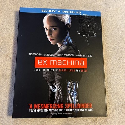 Ex Machina Blu-ray 2014 Domhnall Gleeson, Alicia Vikander, Oscar Isaac