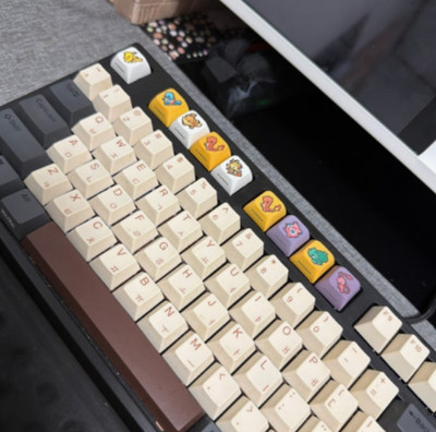 Pokémon Korean Exclusive Pokemon Meowth Pixel Keycap [LIMITED]