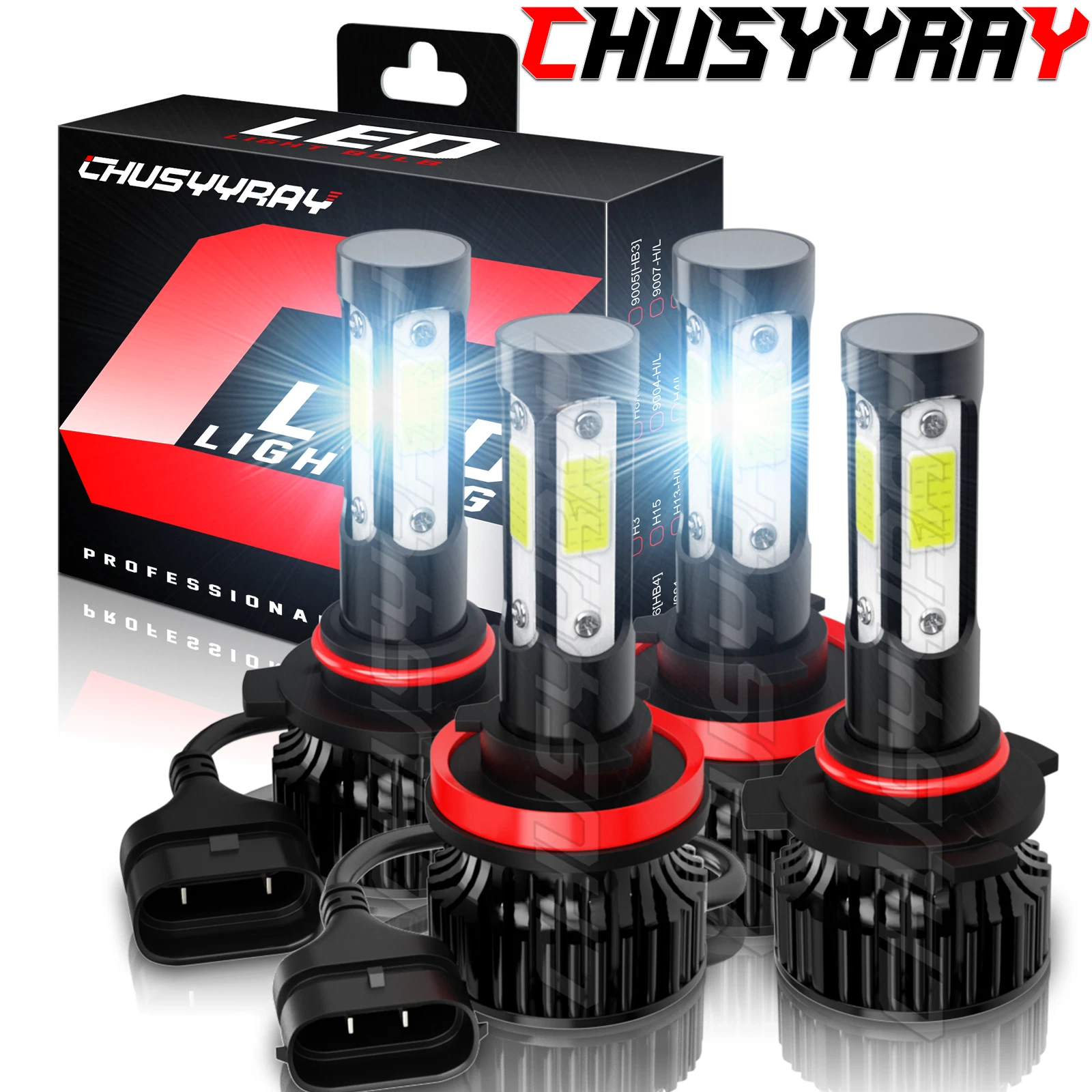 9005 H11 LED Headlight KIT Combo Bulbs 12000K High Low Beam Super Bright White
Opens in a new window