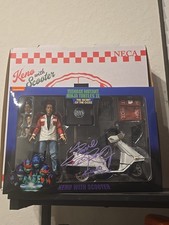 NECA Teenage Mutant Ninja Turtles II Secret of the Ooze Keno Figure with Scooter