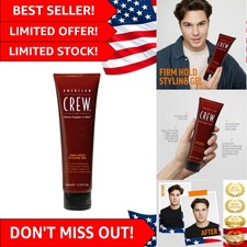 3.3 fl oz Men's Hair Gel - Moisturizing, Frizz-Free with High Shine Finish
