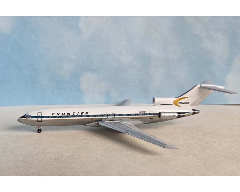 Aeroclassics AC411481 Frontier Airlines 727-200 N7278F Diecast 1/400 ...