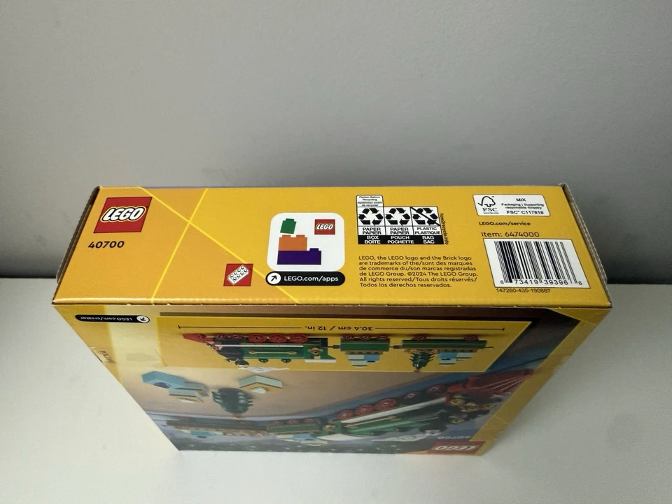 LEGO Creator 40700 Tren de Vacaciones de Invierno Set de Temporada NUEVO SELLADO Navidad GWP Foto 4 de 4