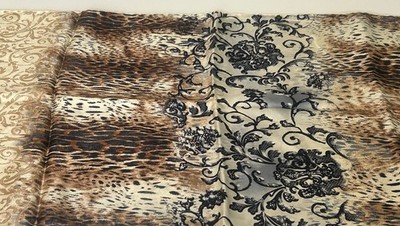 Codello Seidenschal (100%) schönes elegantes Muster in leoprint