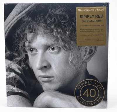 Simply Red   Recollections 4LP Crystal Clear Vinyl Ltd Ed 40th Anniversary  NEW 