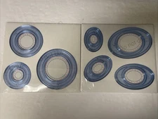 Creative Memories Custom Cutting Oval And Circle Patterns Templates Sealed